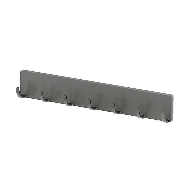 No punching hooks, coat hooks, door back hooks, kitchen hooks, gray