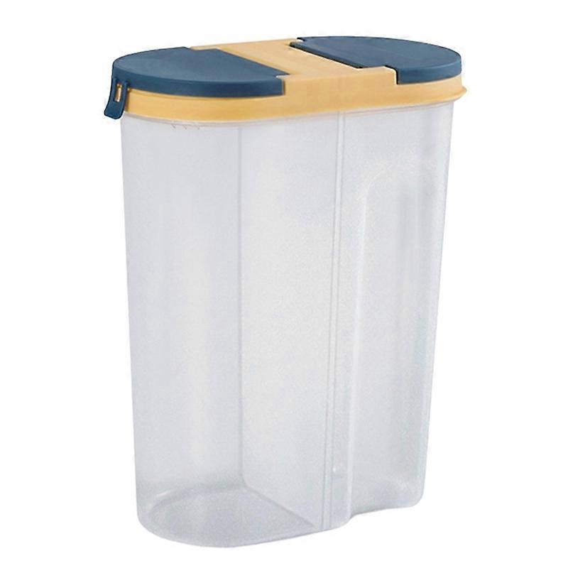 Large Capacity Food Canister Space-saving PP Durable Cereal Grain Storage Jar Kitchen Tools