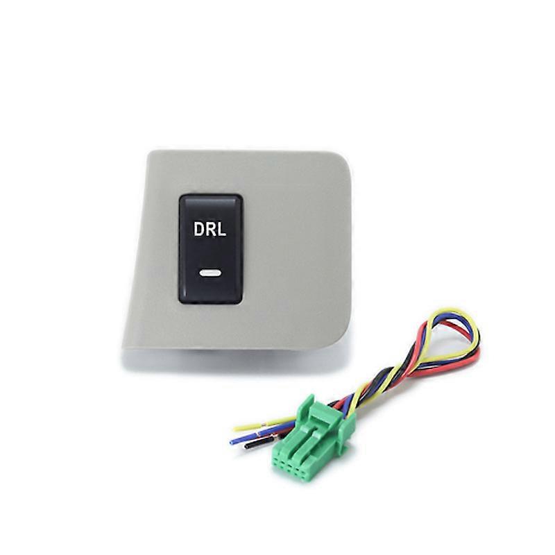 1PC LED DRL Fan Steering Wheel Heat Rearview Mirror Heat Mirror Folding Parking Radar Switch Button For Nissan NV200