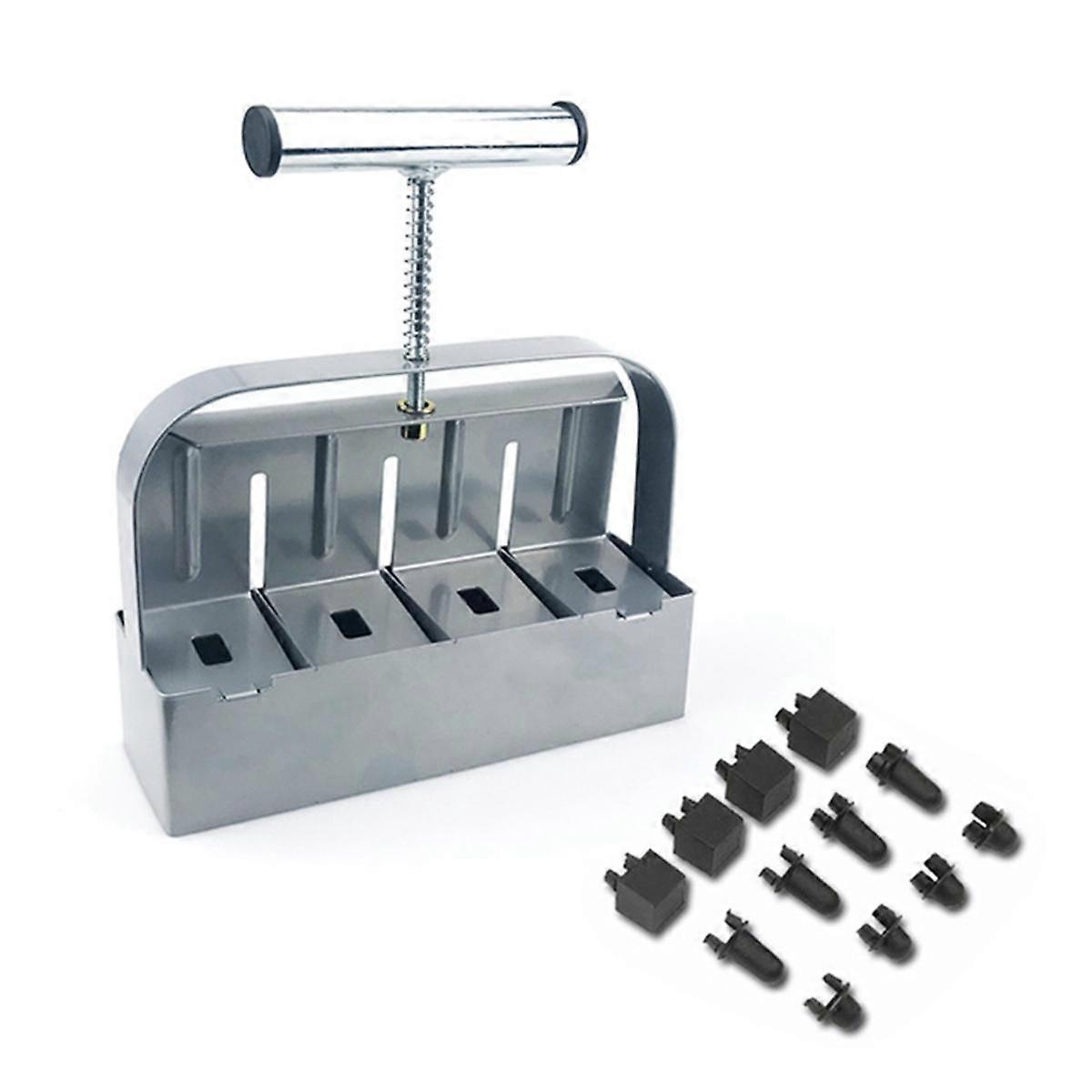 Handheld Seedling Soil Block Maker, Soil Block Tool for Seedling Greenhouse Gardening Planting Supp