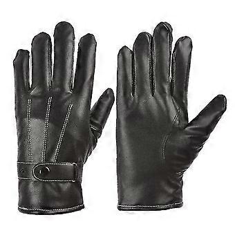 Naisten talvi nahkakäsineet Kosketusnäyttö Tekstiviestit Lämmin Ajo Lambskin Hanskat