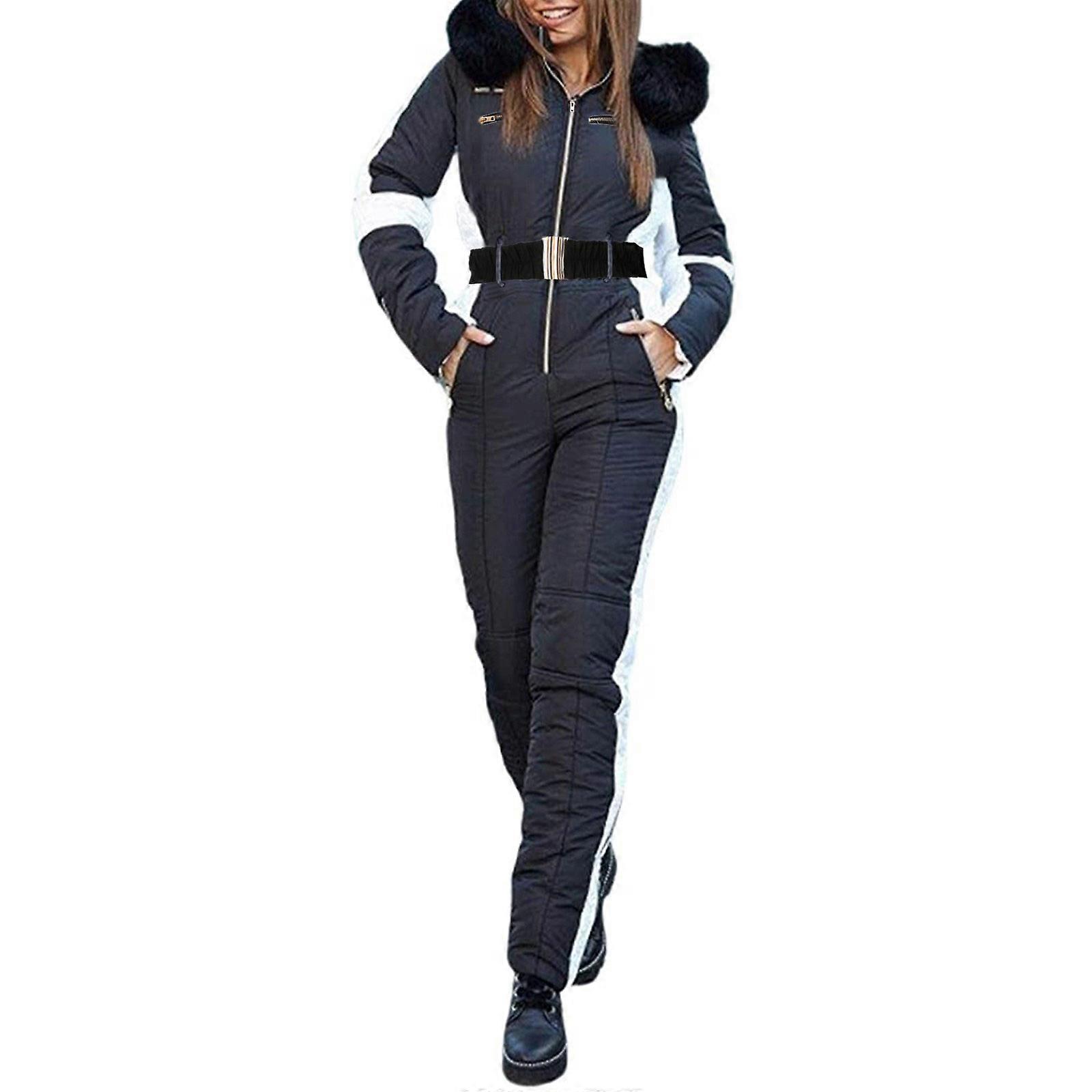Ny Skiddräkt Män Sport Kvinna Snowboard Bära Kläder Utomhus One Piece Ski Jumpsuit