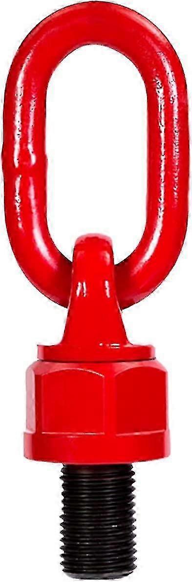 Universal Lifting Ring - M12  18mm 1T Lifting Eye Ring Tool Ring Bolt (Red)