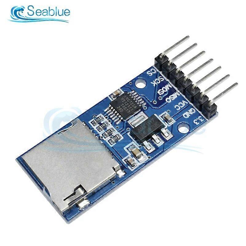 1Pcs Micro SD Card Mini TF Card Reader Module SPI Interfaces With Level Converter Chip For Arduino