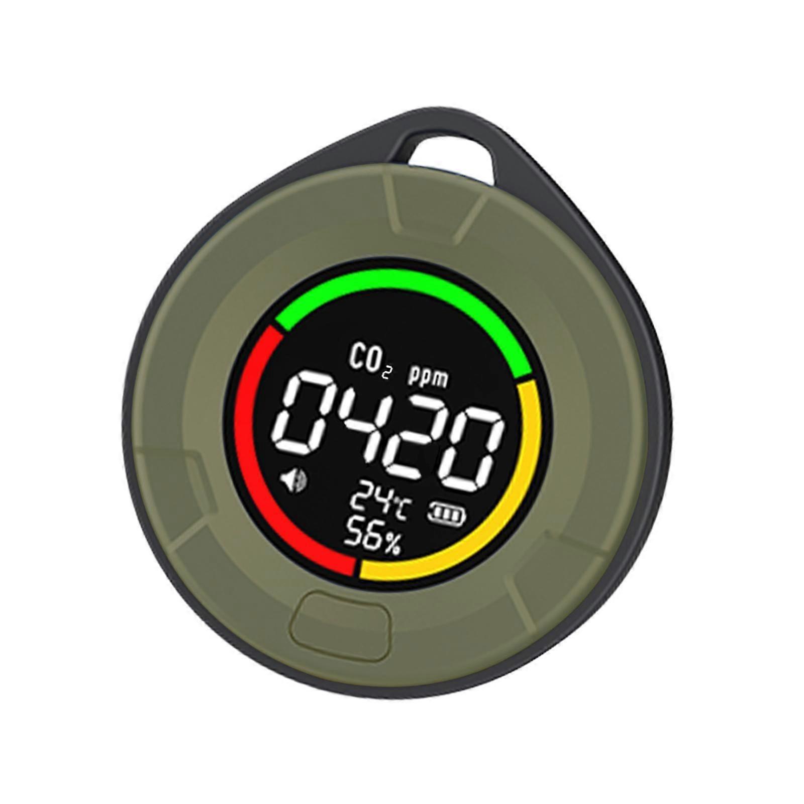 Combustible Gas Analyzer 3 in 1 Temperature Humidity Device for Home Kitchen