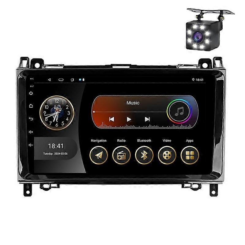 Car Radio Android 14 For Benz B-Class T245 2005 - 2011 Multimedia Player Stereo