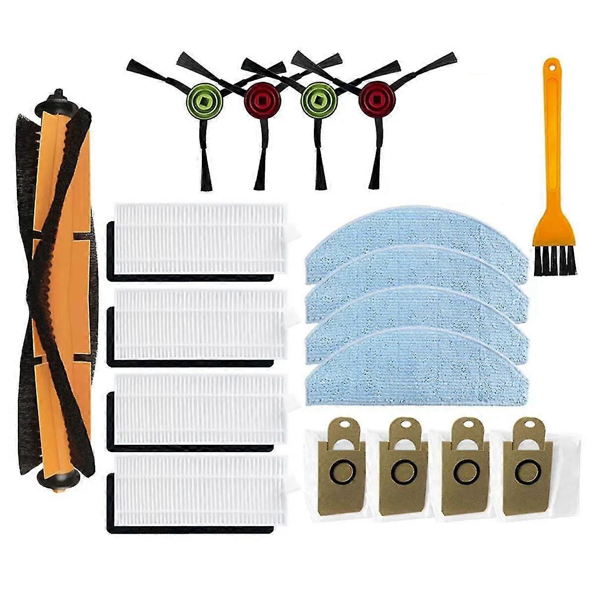 For G2 G2D Robot Vacuum Spare Parts Main Brush Side Brush Hepa Filter Mop Rag Dust Bag