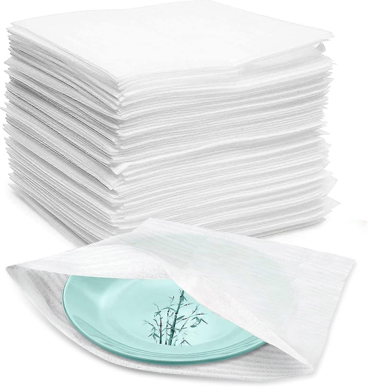100 Pack Recyclable Foam Packing Sheets - Wrap Pouches (11.8"x11.8")