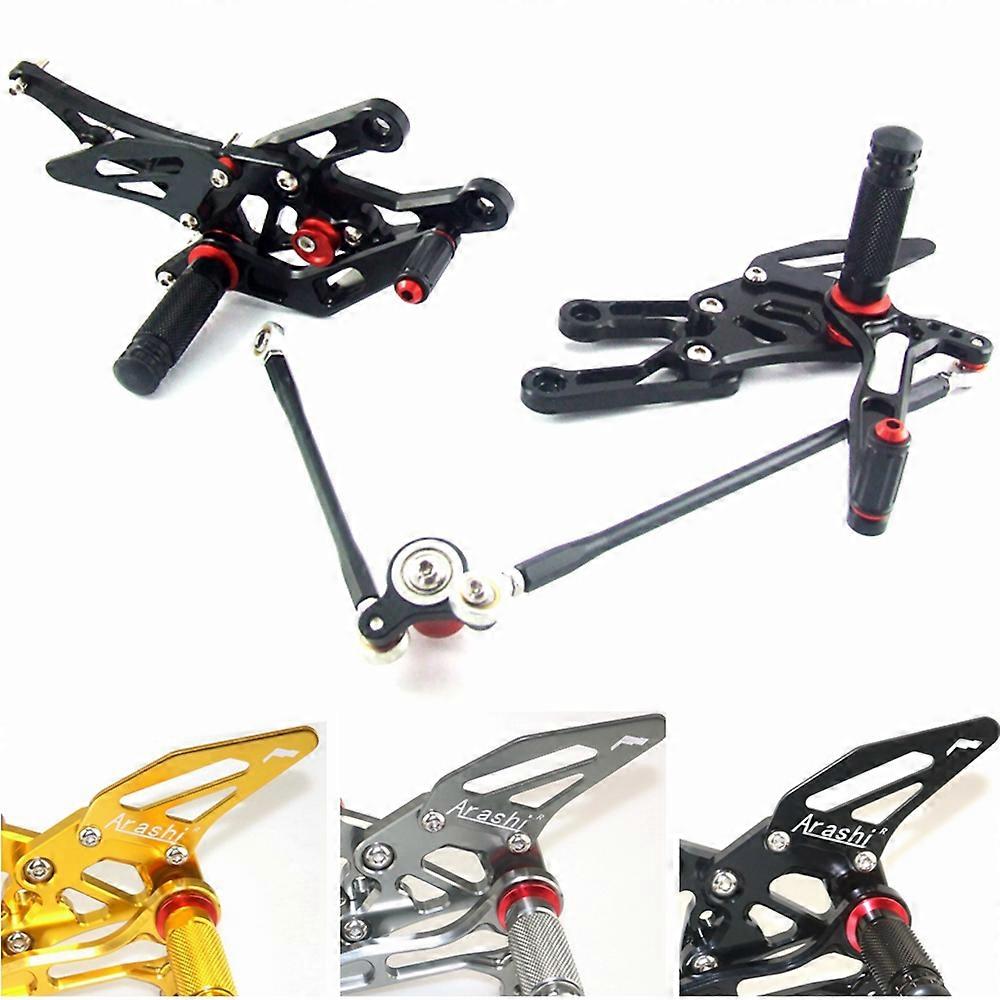 CNC Adjustable Rear Set Rearsets For HONDA CBR600RR 2003 04 05 2006 CBR1000RR 2004 2005 2006 2007 Foot Rest