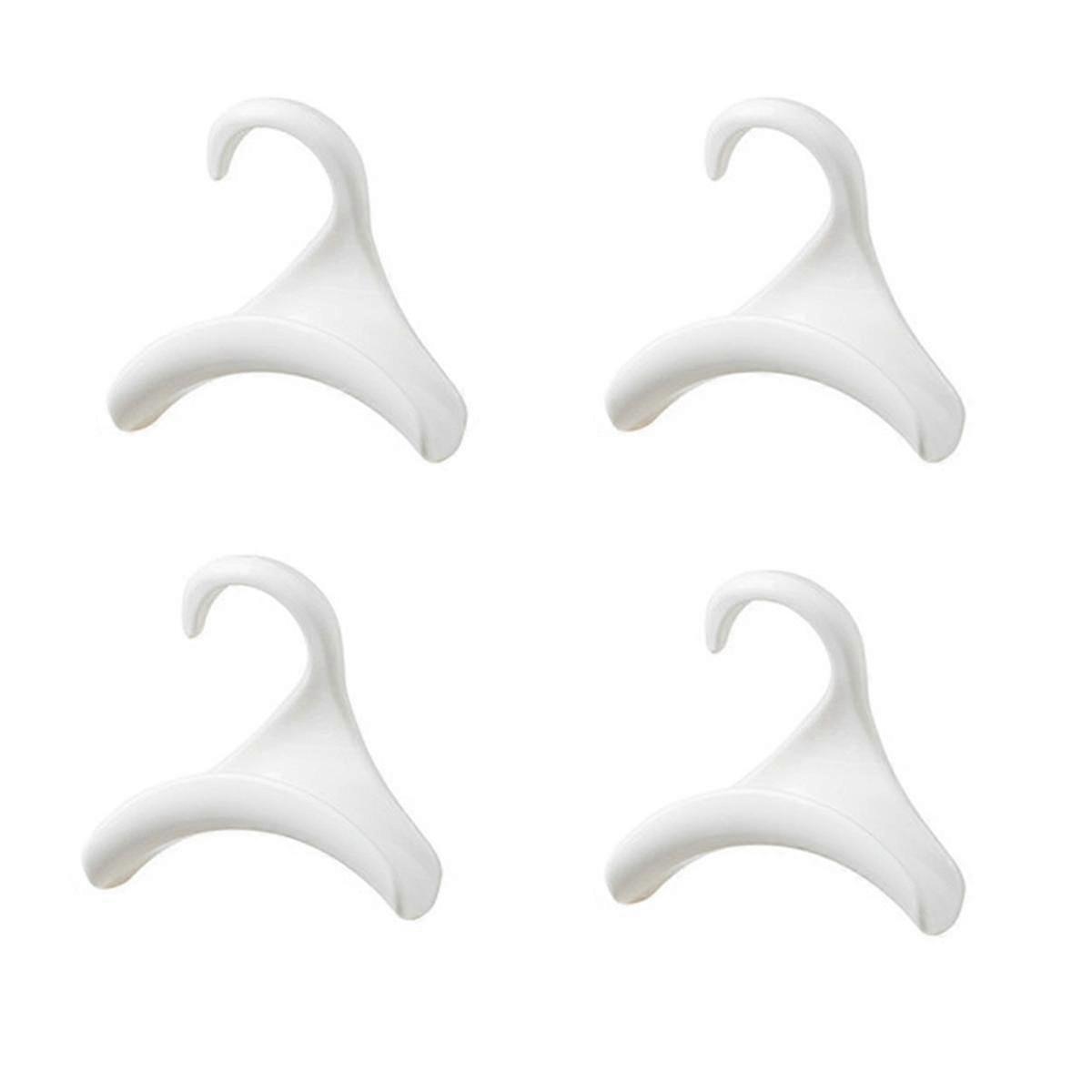 4pcs Hakenbogen geformte Aufhnger Zehentasche Krawatte Seidenschal Hut Schrank A