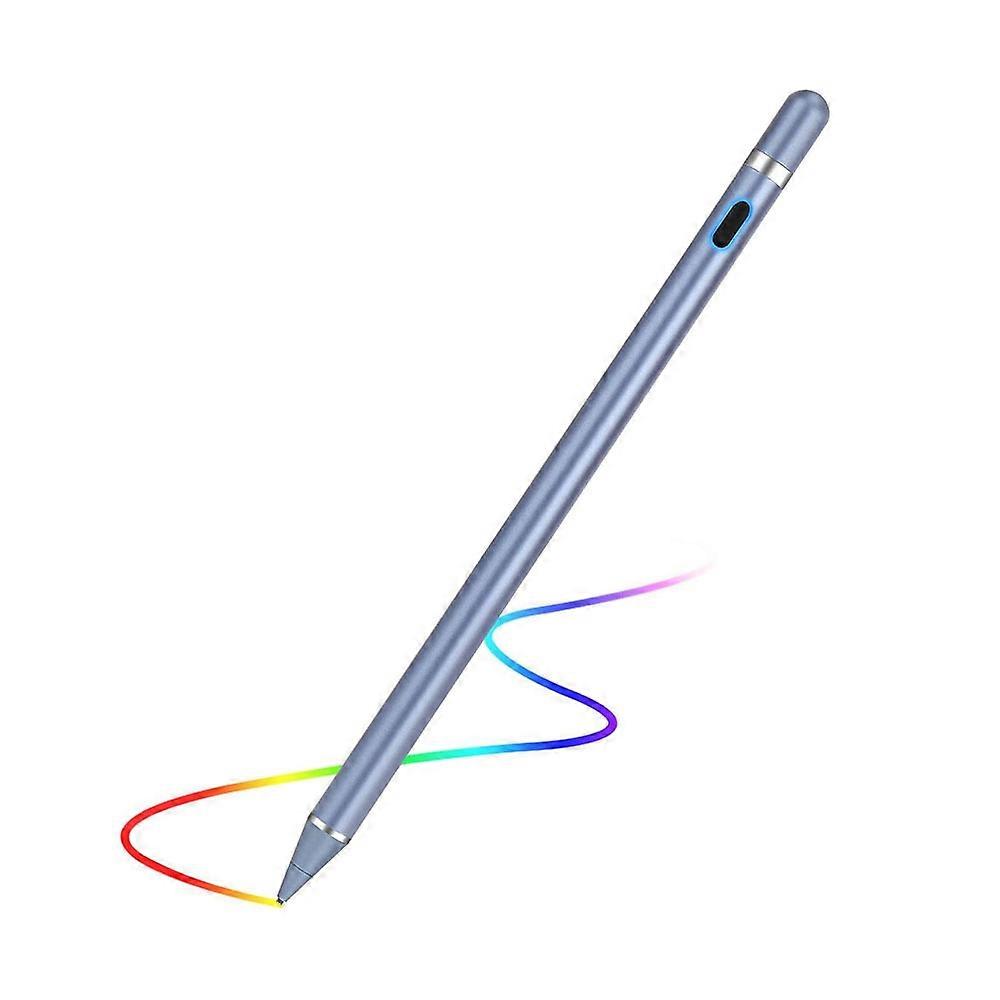 1 blue rechargeable universal capacitive stylus, Capacitive Stylus, Stylus Pen Touch Screen High Precision Universal Capacitive Stylus, Compatible wit
