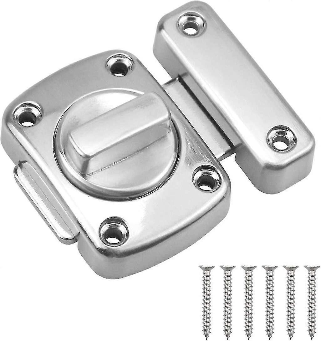 Door Latch Small Latches Security Door Latch Zinc Alloy Latch Toilet With 6 Screws