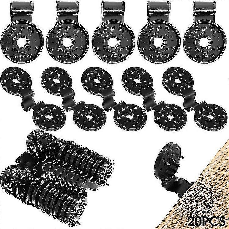 Sl Sun Shade Net Clips Clamp, Concealing And Shade Netting Fixing Clips, Special Clip With Gromme(20pcs) Riilq