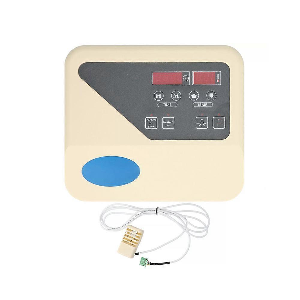 Prob ve Kordonlu Dijital LCD Sauna Sobası Sıcaklık Kontrol Kartı (9-15KW, 220V)