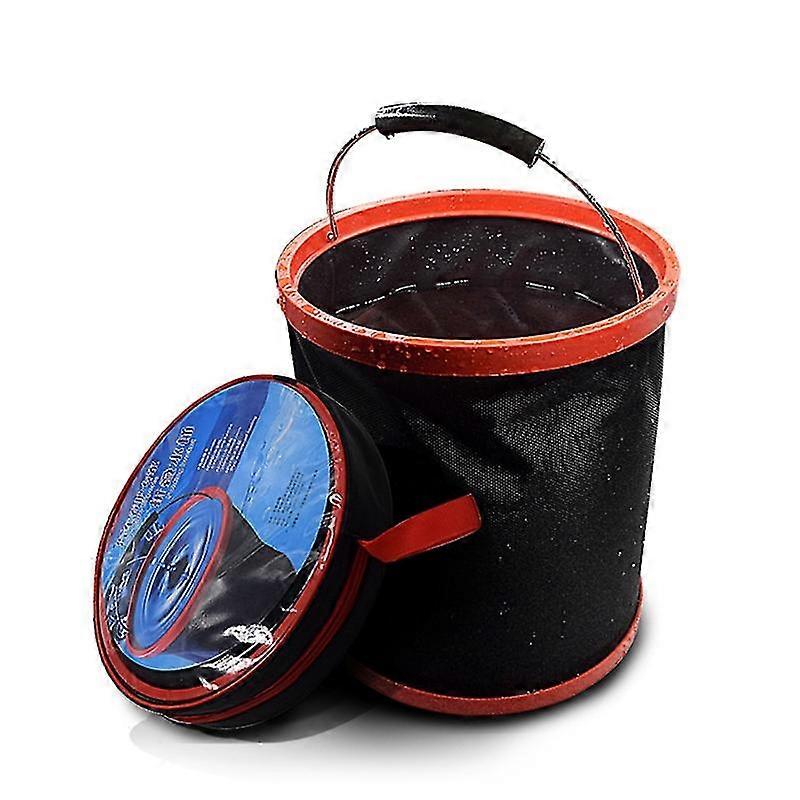Large Capacity Collapsible Bucket With Lid Multipurpose Water Container Bucket