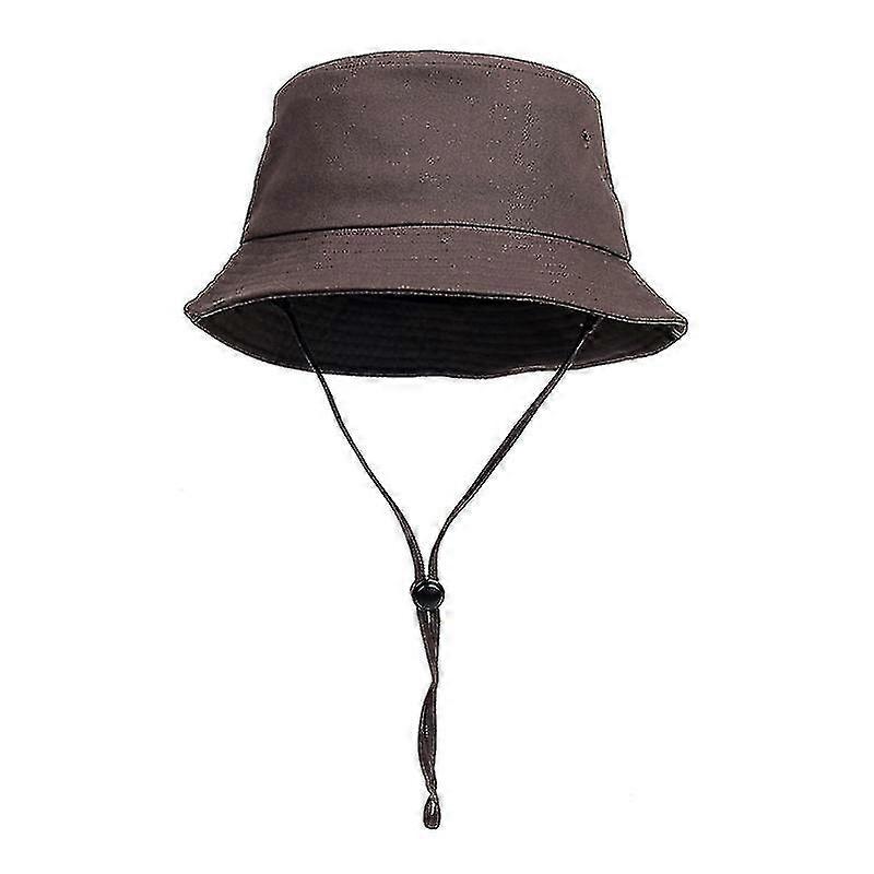 القطن الخالص قبعة الشمس كبيرة الحجم Boonie كاب النساء كبيرة الحجم دلو قبعة الرجال بالإضافة إلى حجم الصيادين القبعات 56 سم 58 سم 60 سم 64 سم