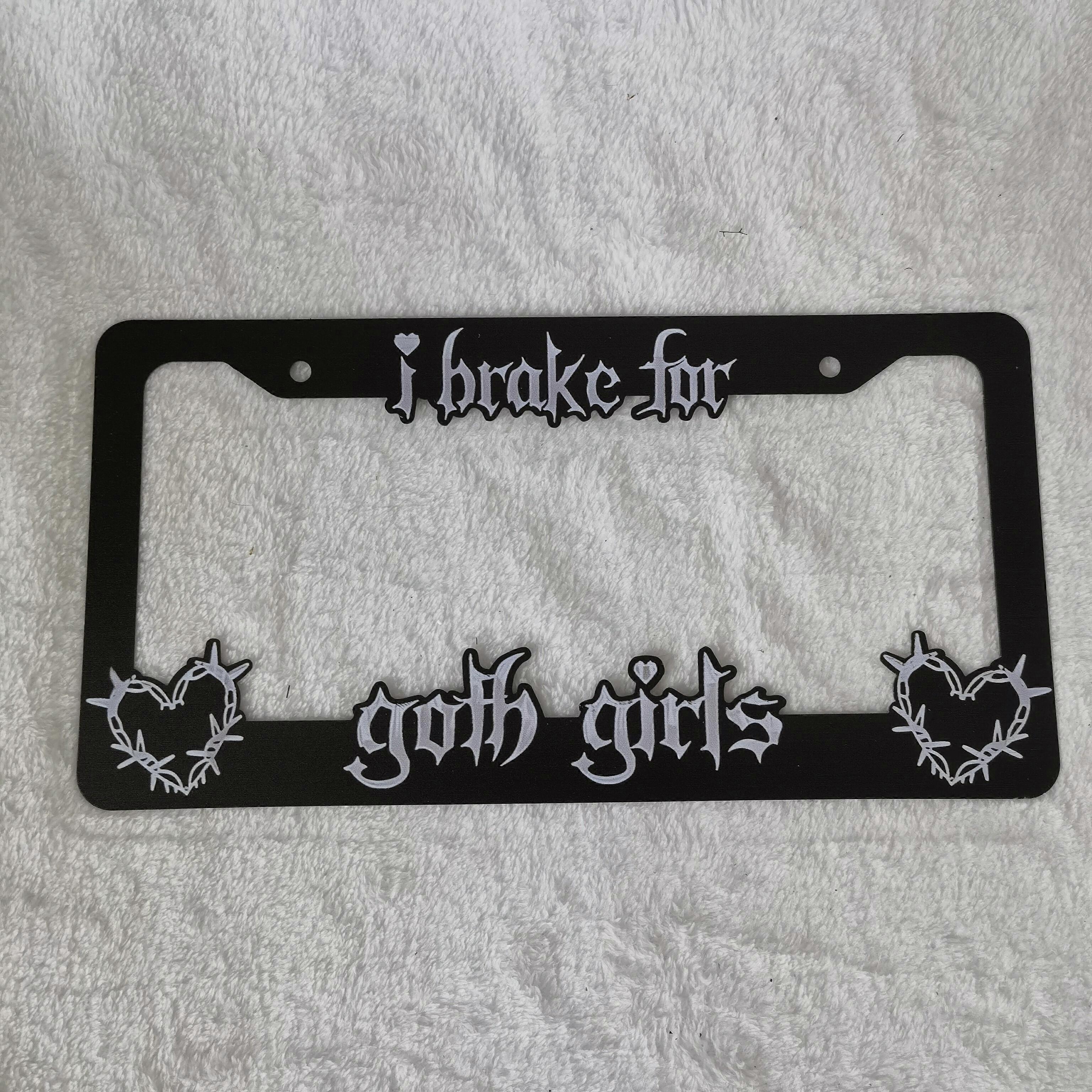 Add Personality to Your Car this Halloween with a Fun License Plate Frame!