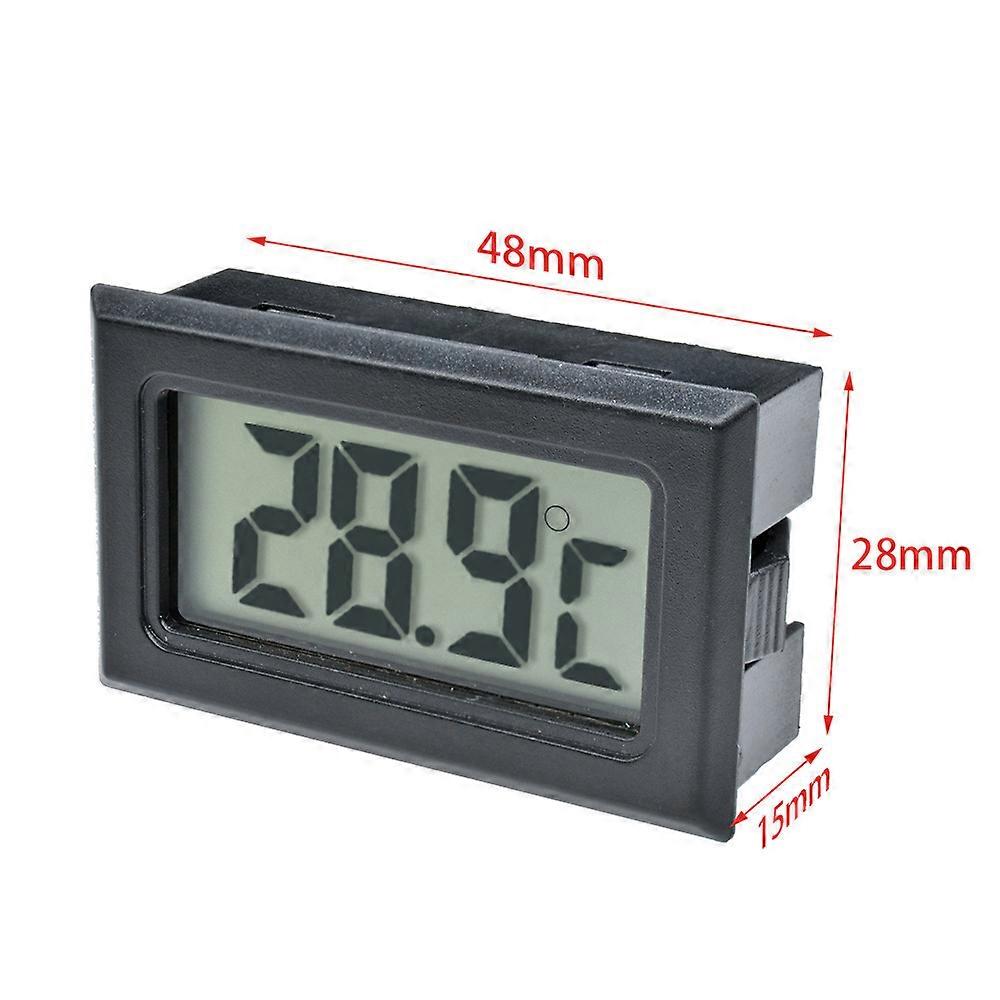 Mini LCD Digital Thermometer Hygrometer Temperature Indoor Convenient Temperature Sensor Humidity Meter Gauge Instruments Cable