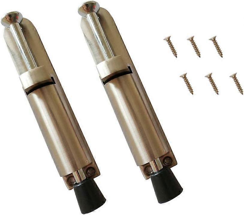 Door Stops Stainless Steel Stopper With Spring + Screws