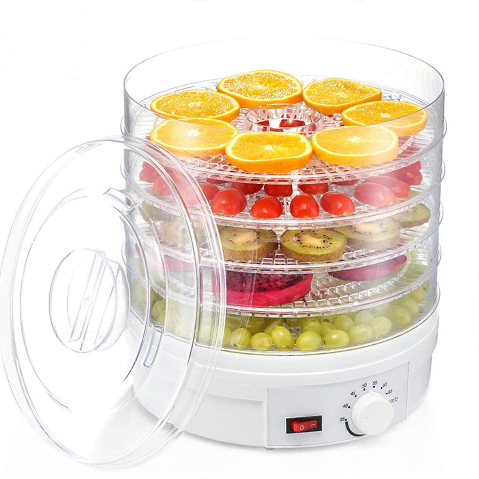 Matdehydratormaskin Matdehydrator för ryckig Liten uttorkad torktumlare för fruktgrönsaker transparent