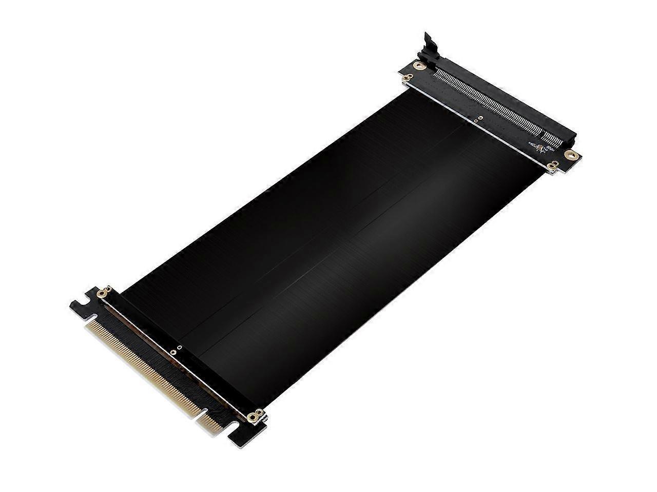 New PCI Express High Shielding Property PCIE 3.0 16x Flexible Cable Card Extension Port Adapter High Speed Riser Card ( 20cm - 180 Degrees)