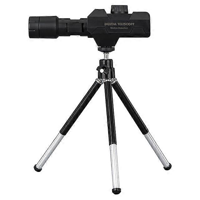 WiFi Digital Telescope 70X Large Aperture Objective Lens 2MP Photos Videos Mobile-detective Crosshairs Positioning Telescope