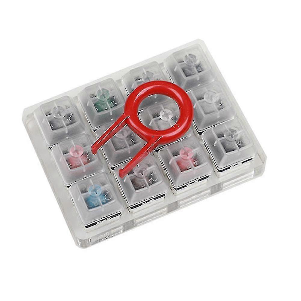 12 Key Switch Tester With Acrylic Base For Cherry Mx Mechanical Keyboard Mechanical Keyboard Switch