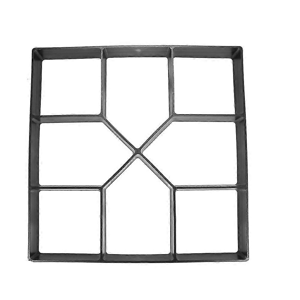 Garden Diy Plastic Path Maker Pavement Model Concrete Stepping Stone Cement