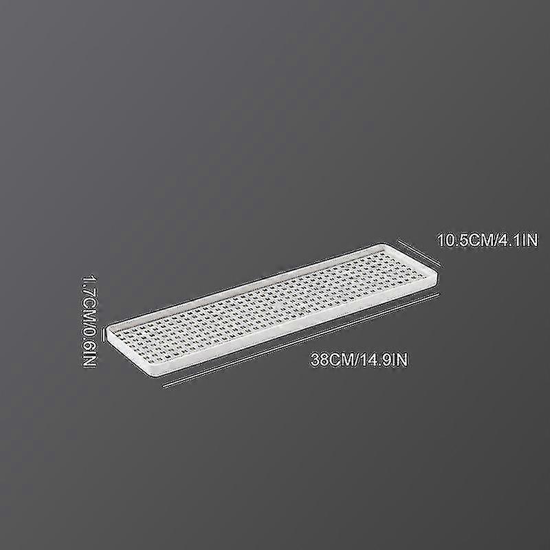 Double-layer Pp Drain Board Detachable Draining Pan Kitchen Perimeter Storage Cup Holder Cutlery