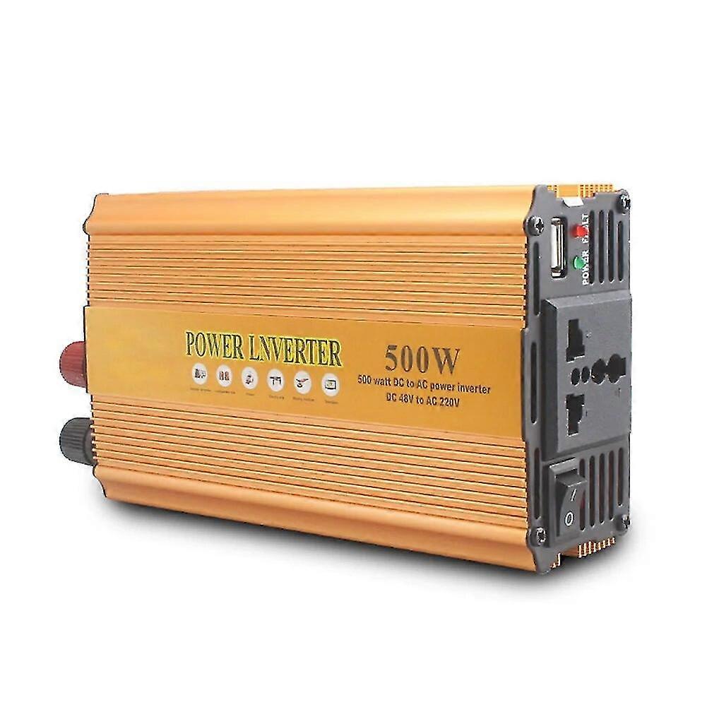 48 V / 60 V bis 220 V Auto-Wechselrichter Stromrichter-Ladegerät 500-W-Wechselrichter-Transformator Hohe Qualität
