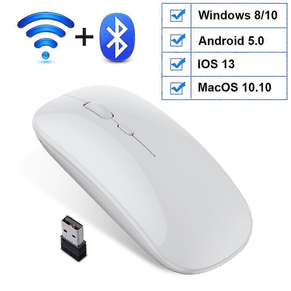 Wireless Mouse Bluetooth mouse Rechargeable Computer Mice Ergonomic Silent Usb Optical Mause Gamer for Laptop Accessories Pc