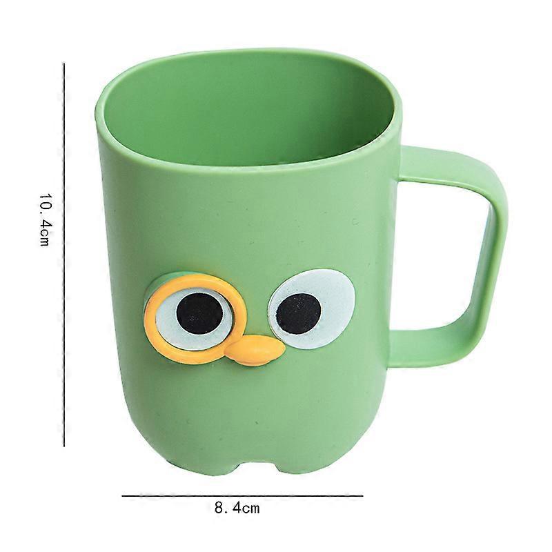 2pcs Tooth Brushing Cups Multi-purpose Storage Cup Bathroom Toothbrush Holders