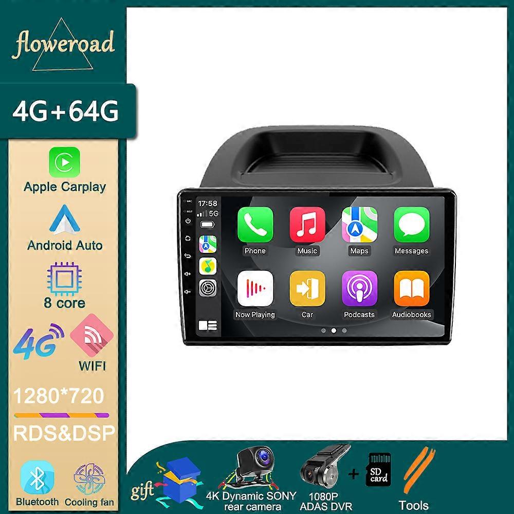 Car Radio Android For Ford EcoSport Eco Sport 2017 2018 -2021 Multimedia Player Navigation GPS Carplay 4G LTE WIFI Head Unit DVD