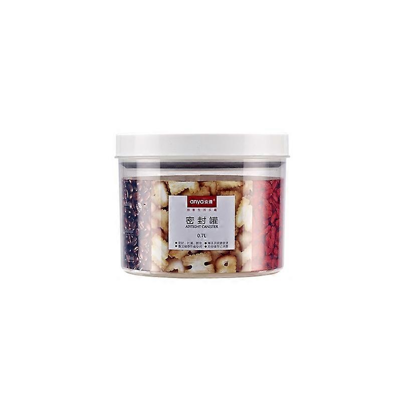 300/600/700/1000/1500/2500ml Clear Sealed Jar Bottle Food Storage Can Container JIKAIX
