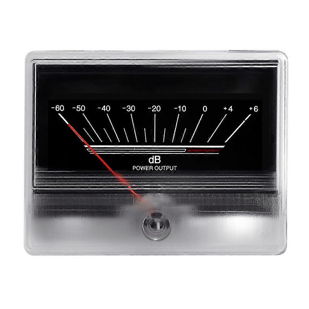 High Accuracy Db Amplifier Level Vu Meter Header With Light Bulbs Audio Devices