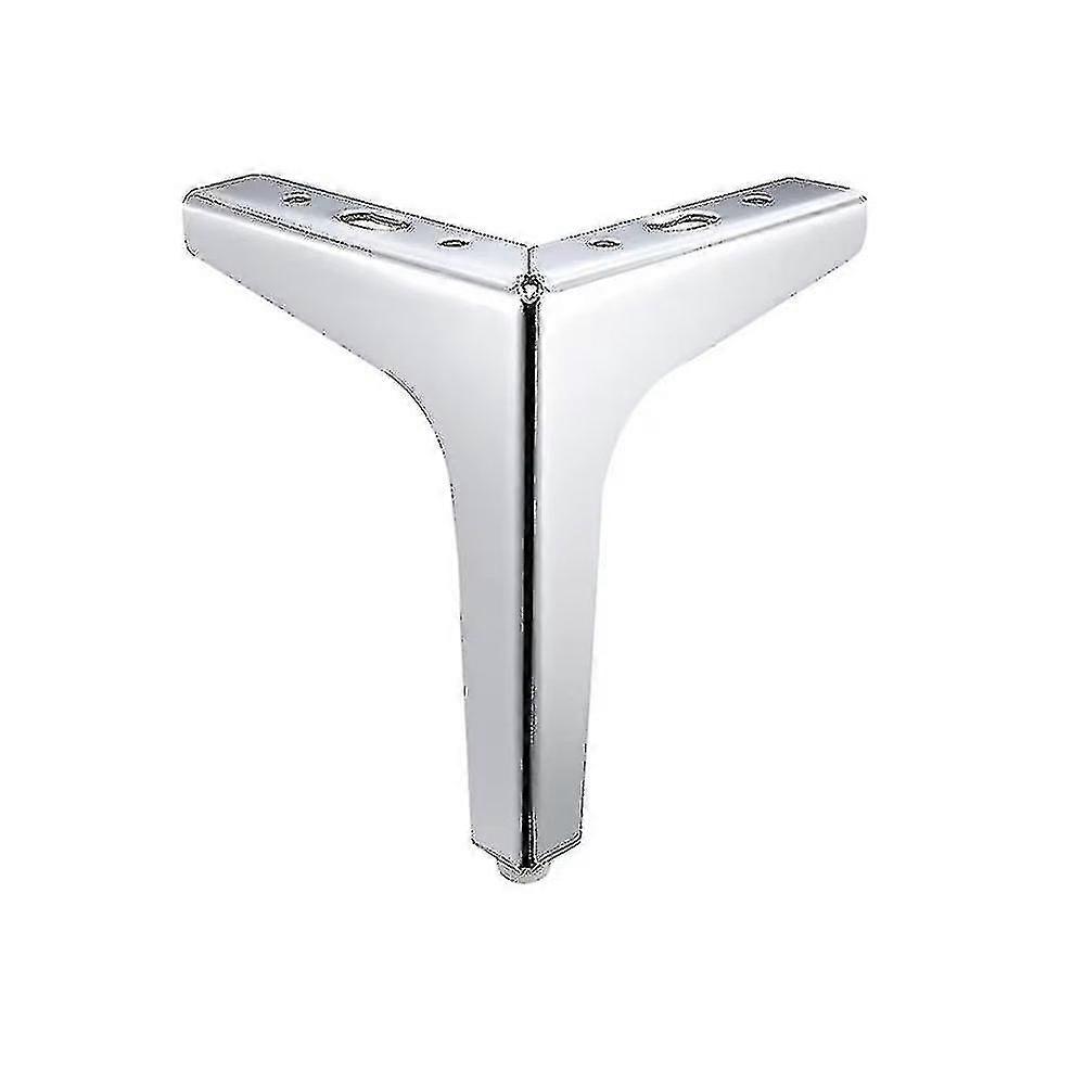 Metal sofa ben, moderne stil møbler bensilver