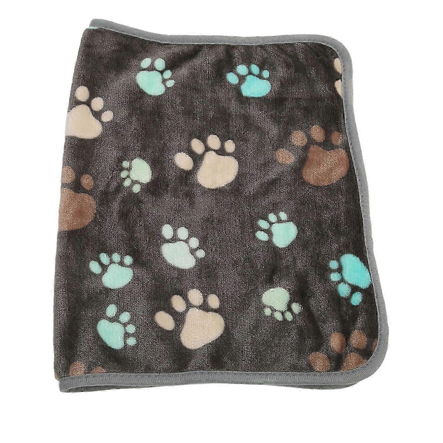 3pcs Pet Blanket Soft and Warm Thin Coral Plush Dog Throw Blanket for Small Dogs and Cats S