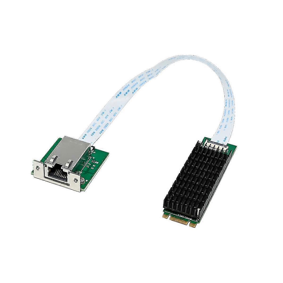 M.2 B+M Single-Port 10GbE Netzwerkkarte RJ45 Ethernet Netzwerkadapter AQC107 Industrial Control Grad
