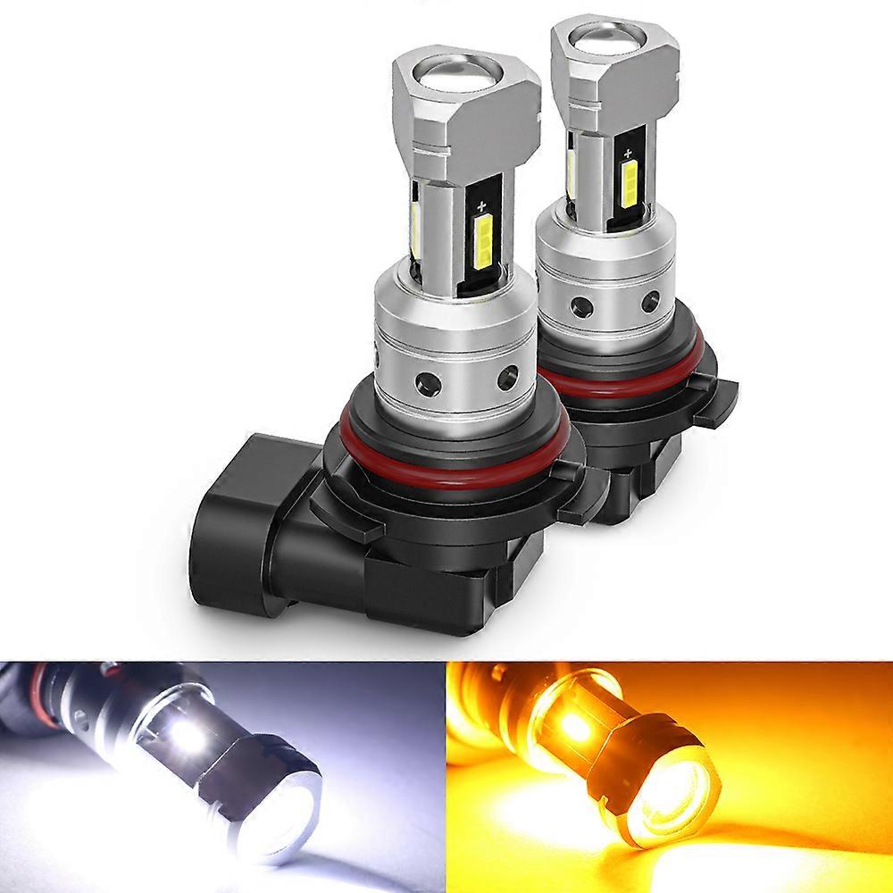 2x 9005 HB3 car light 9006 HB4 1860 CSP Led Fog Lamp H4 H7 H11 H8 H9 H10 9145 H16 Fog Super Bright Amber Auto Driving Led s