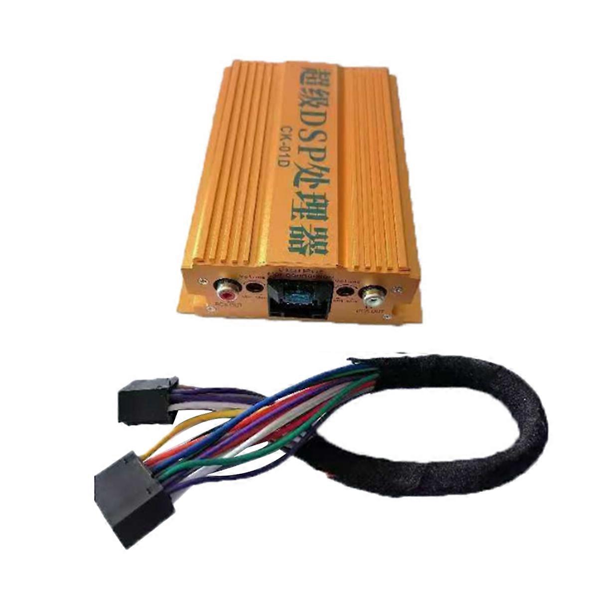 Car Radio Amplifier Lossless 4 Way Modified Speakers for Android Universal Wired Sound Amplifier Ca