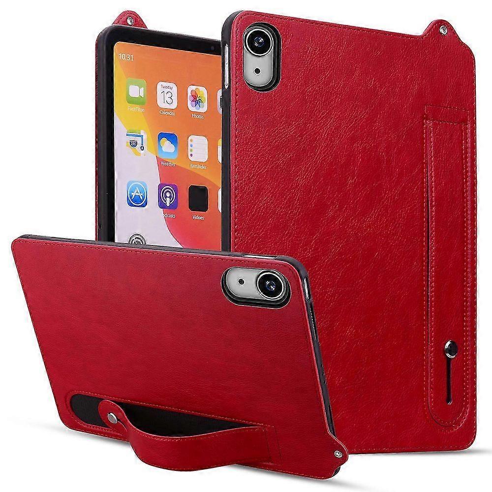 Hand Strap Kickstand Leather Tablet Case For iPad 10.9 (2022)