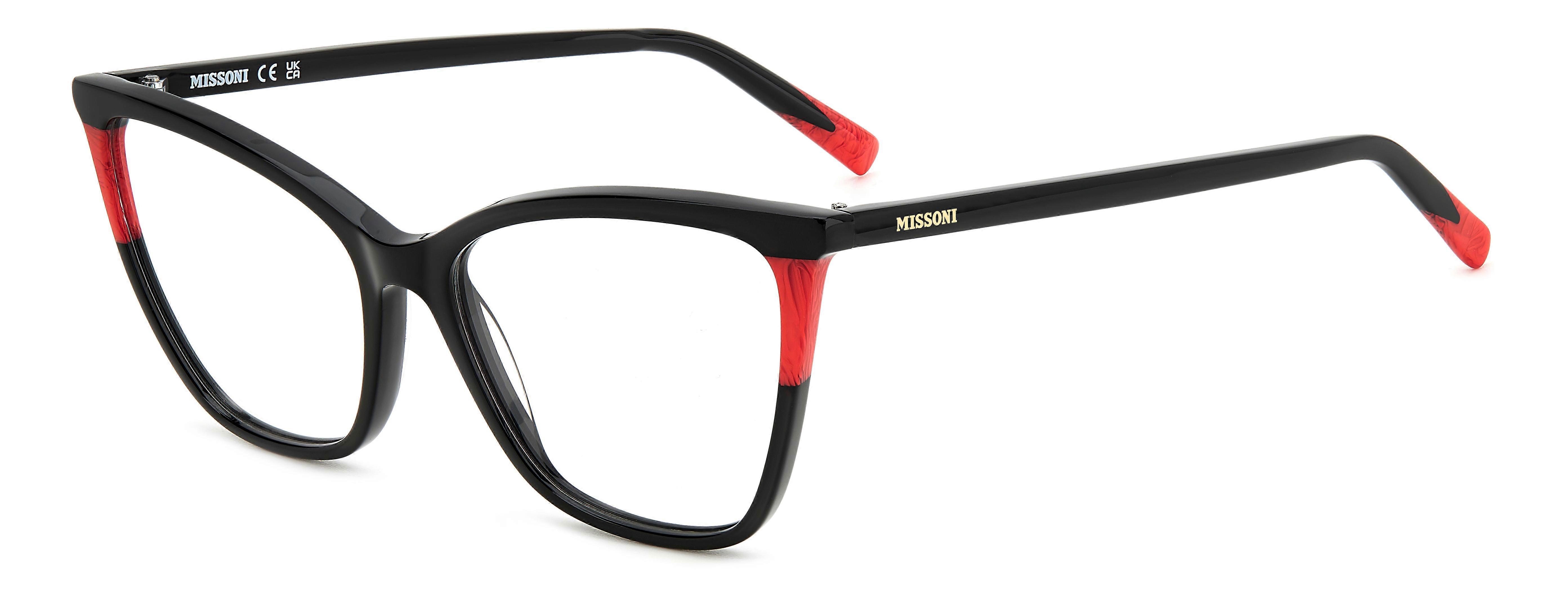 Eyewear Frames MISSONI MIS 0177 OIT BLACK RED 54/16/145 WOMAN