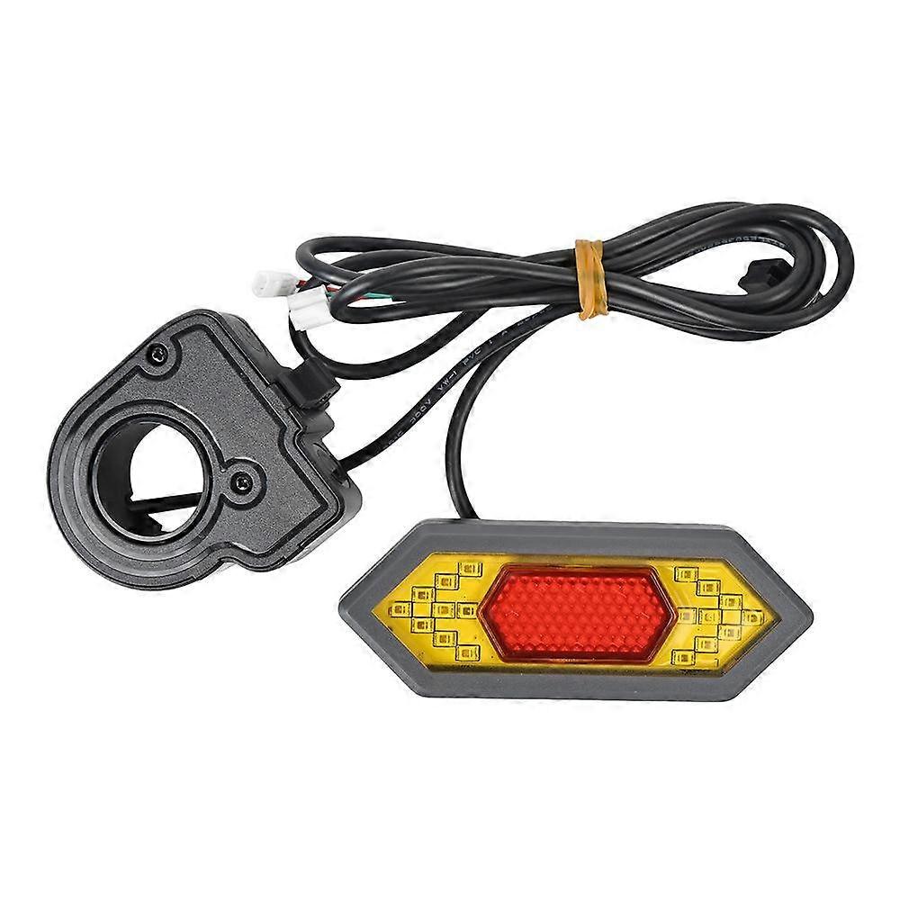 Electric Scooter Turn Signal Light Tail Lamp Brake Light with Steering Handle Compatible for Xiaomi