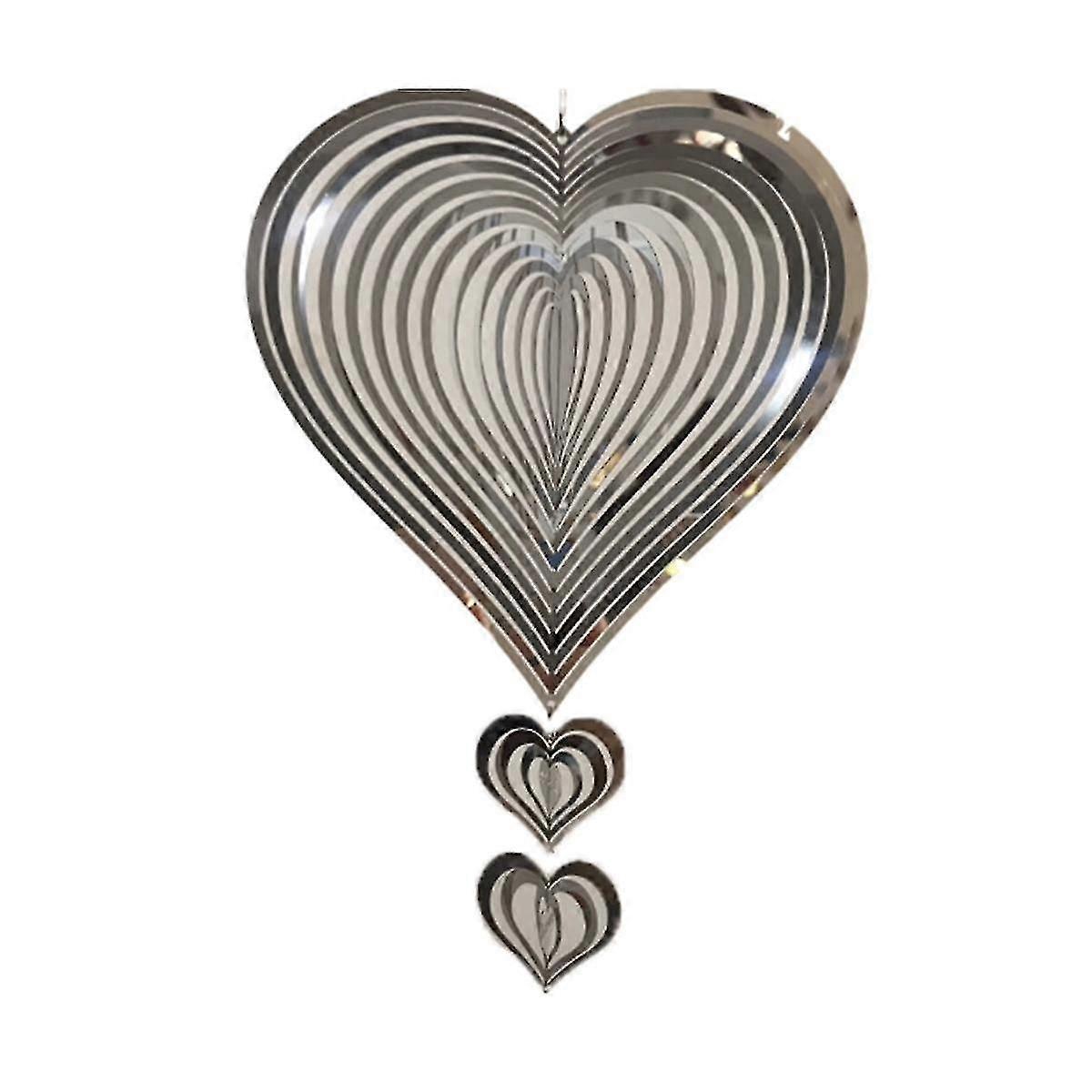 3d Rotating For Aesthetic En Rat Outdoor Hanging Mes Silver