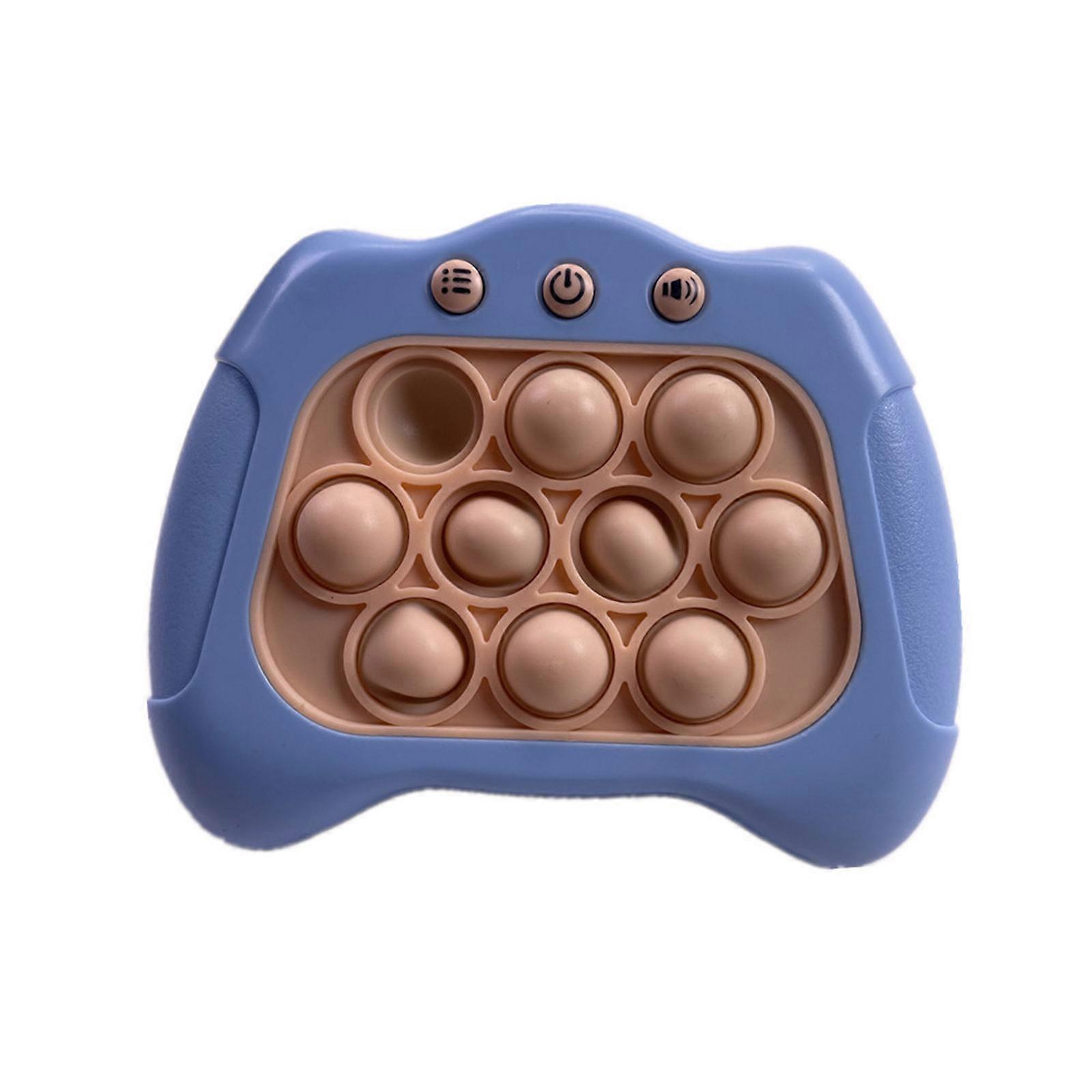 Blue Children's Quick Push Puzzle Machine for Focus Training