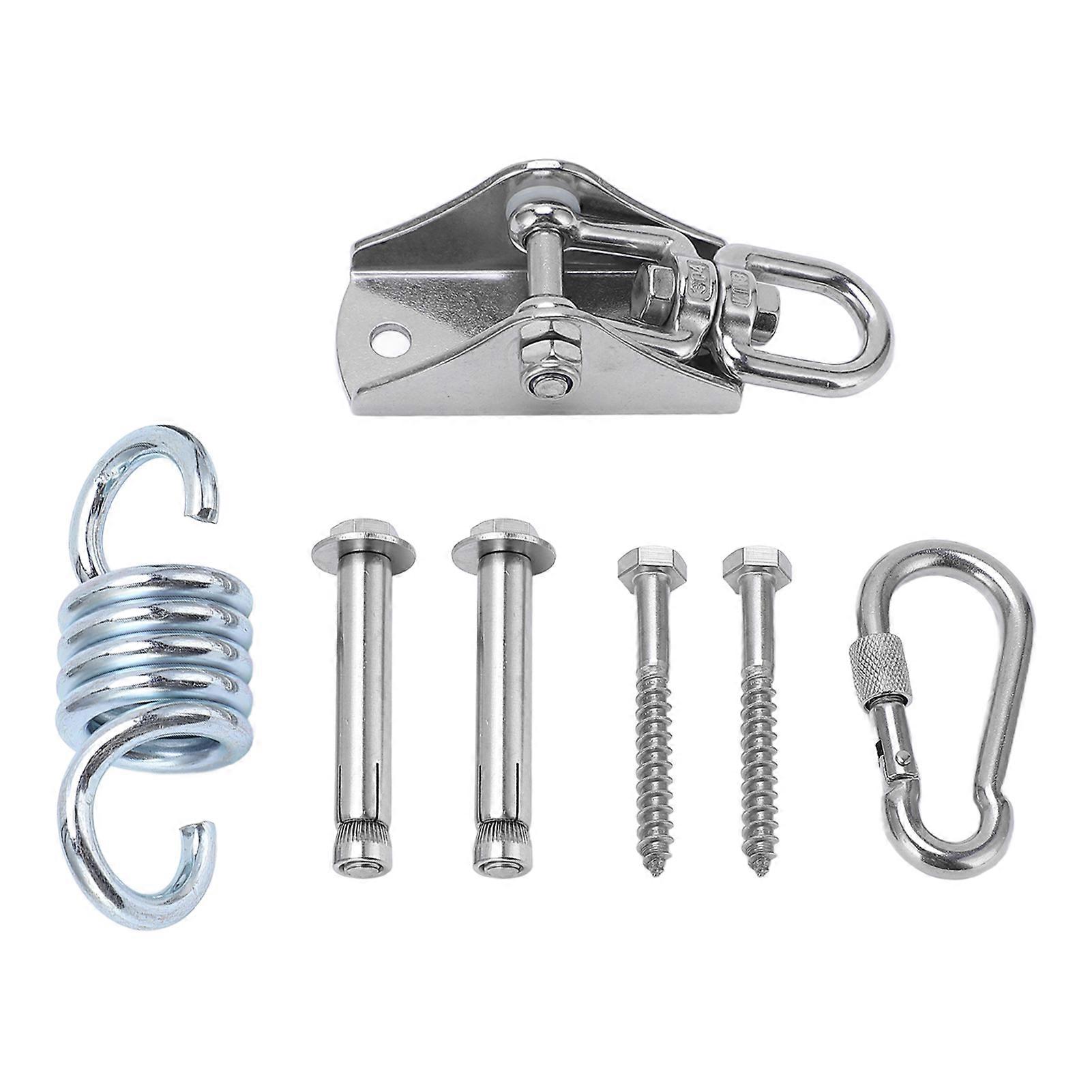 Stainless Steel Hanging Swing Hook Metal Fixed Plate Hammock Fixed Hook Accessories
