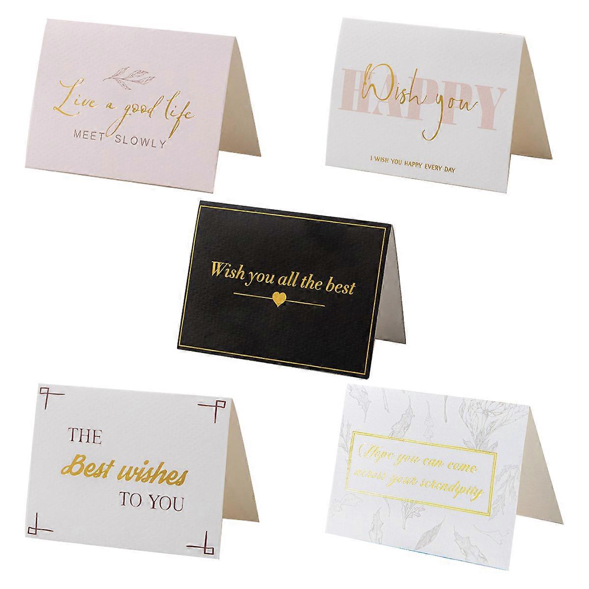 Takkekortsett med konvolutter, perfekt for babyshower, bursdagsfester