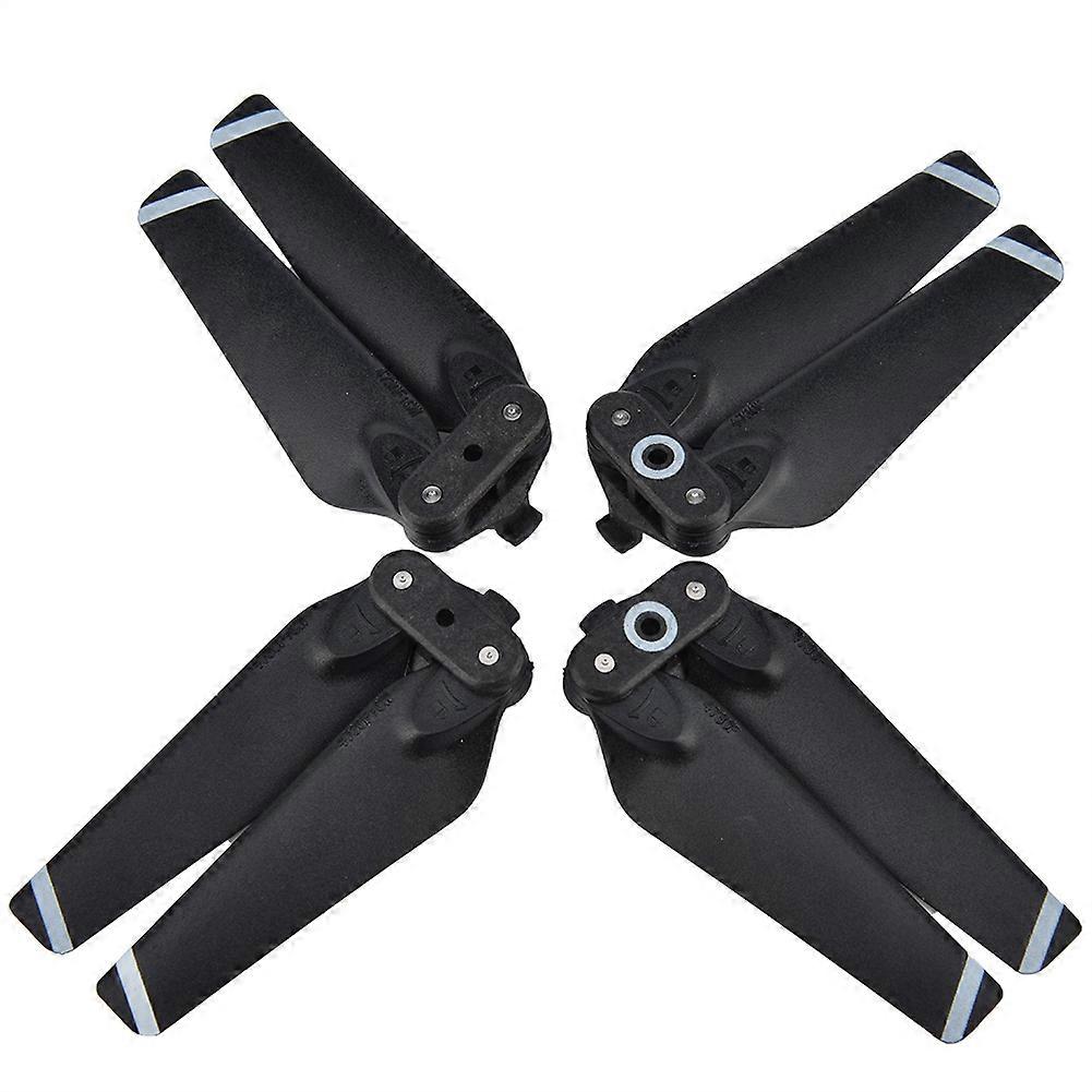4730F Quick-Release Foldable Propellers Blades CW CCW For DJI SPARK Drone (2Pairs White Stripe)