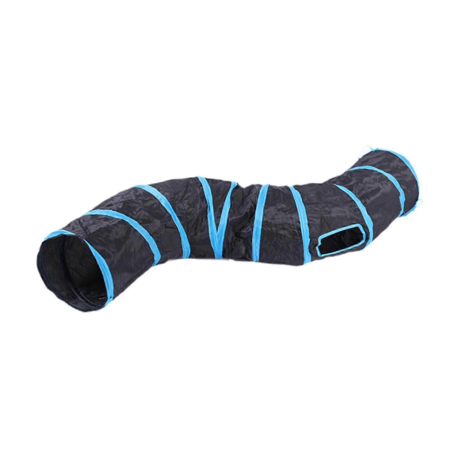 Bunny Tunnel Sturdy Portable Cat Interactive Toy for Small Dogs Kitten Puppy A