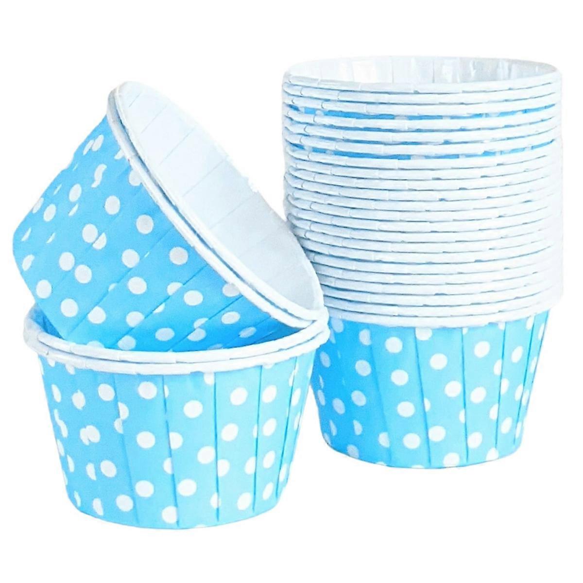 100db sütőpohár muffinokhoz, cupcakeshez és partikhoz